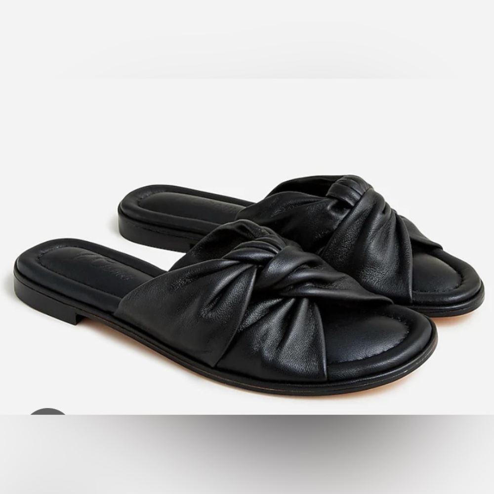 J Crew leather sandals. Size 9